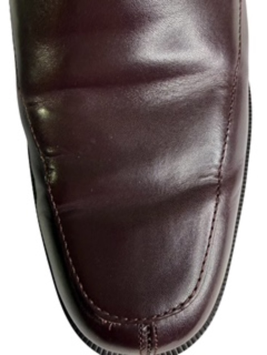 Etienne Aigner Burgundy Townsend Loafer Size 6M - Picture 7 of 10